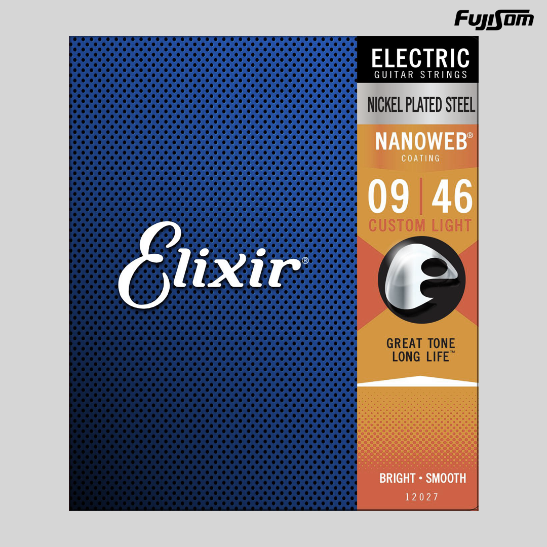 ENCORDOAMENTO ELIXIR PARA GUITARRA 12027 009 CUSTOM LIGHT