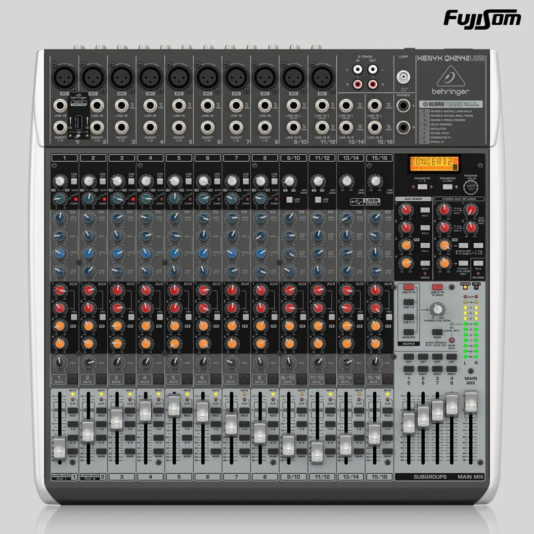 MESA BEHRINGER XENYX QX-2442 24 CANAIS