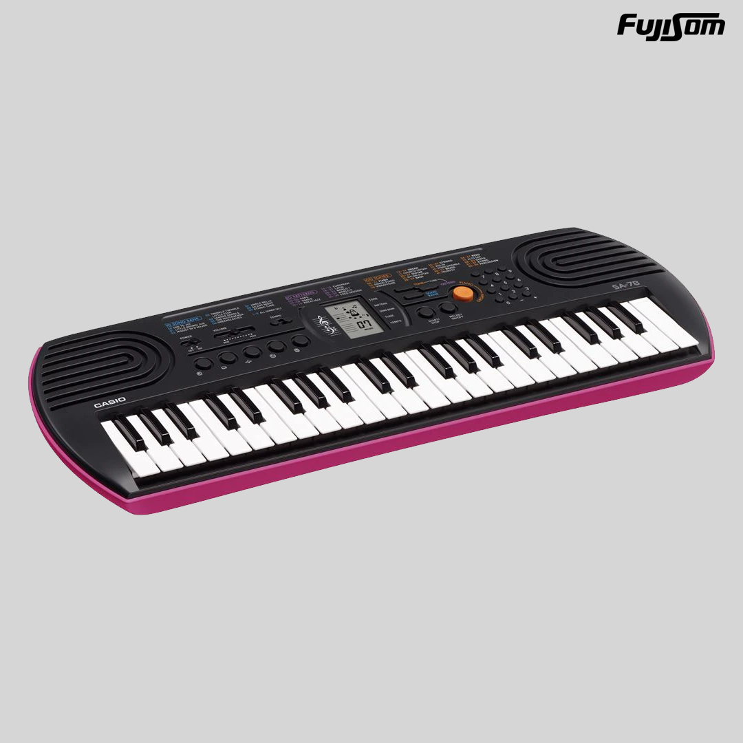 TECLADO CASIO SA-78 AH2 INFANTIL ROSA