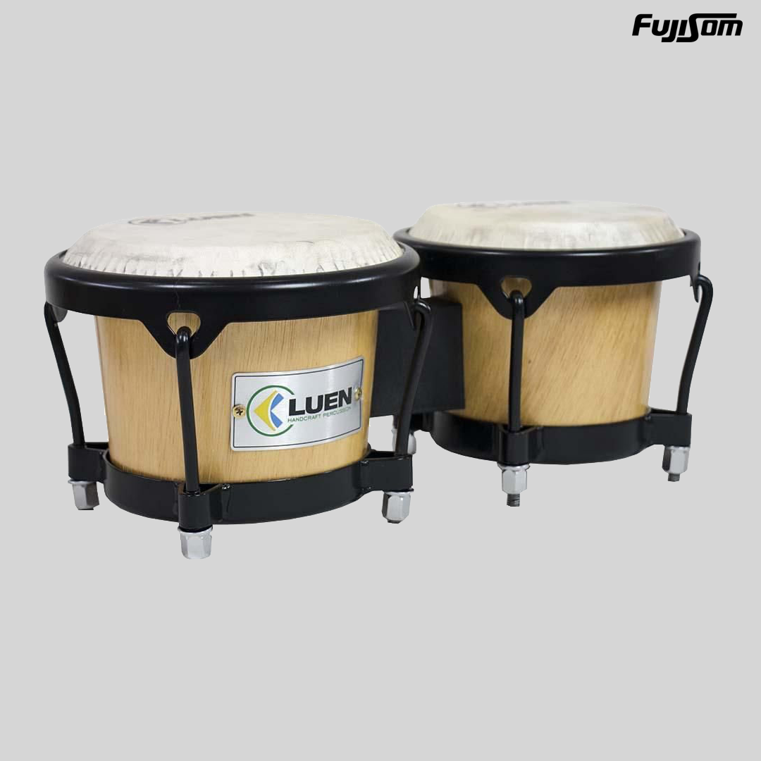 BONGO LUEN NATURAL 6X7 ARO PRETO PELE ANIMAL