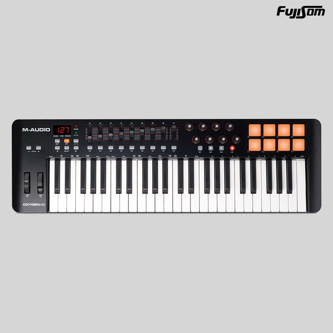 TECLADO M-AUDIO CONTROLADOR OXYGEN 49 IV 49 TECLAS