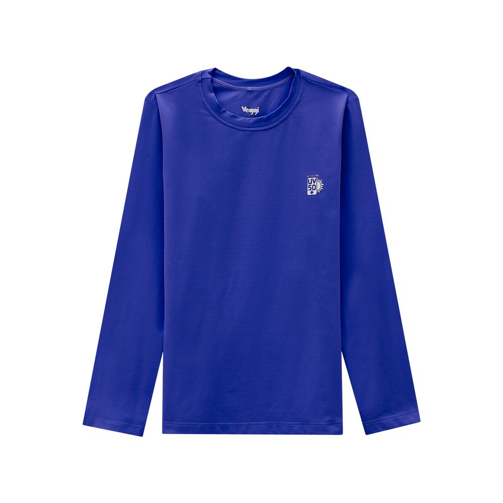 BLUSA DE PROTECAO UV 50+ AZUL