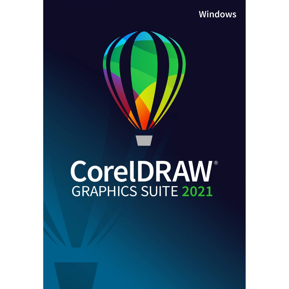 CorelDRAW Graphics Suite 2021 Education License including 2 Year CorelSure Maintenance (5-50)(Windows) Windows