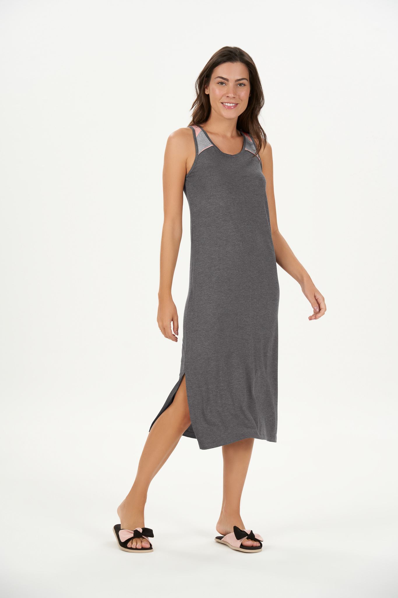 CAMISOLA LONGA REGATA COR COM AMOR EM VISCOLYCRA
