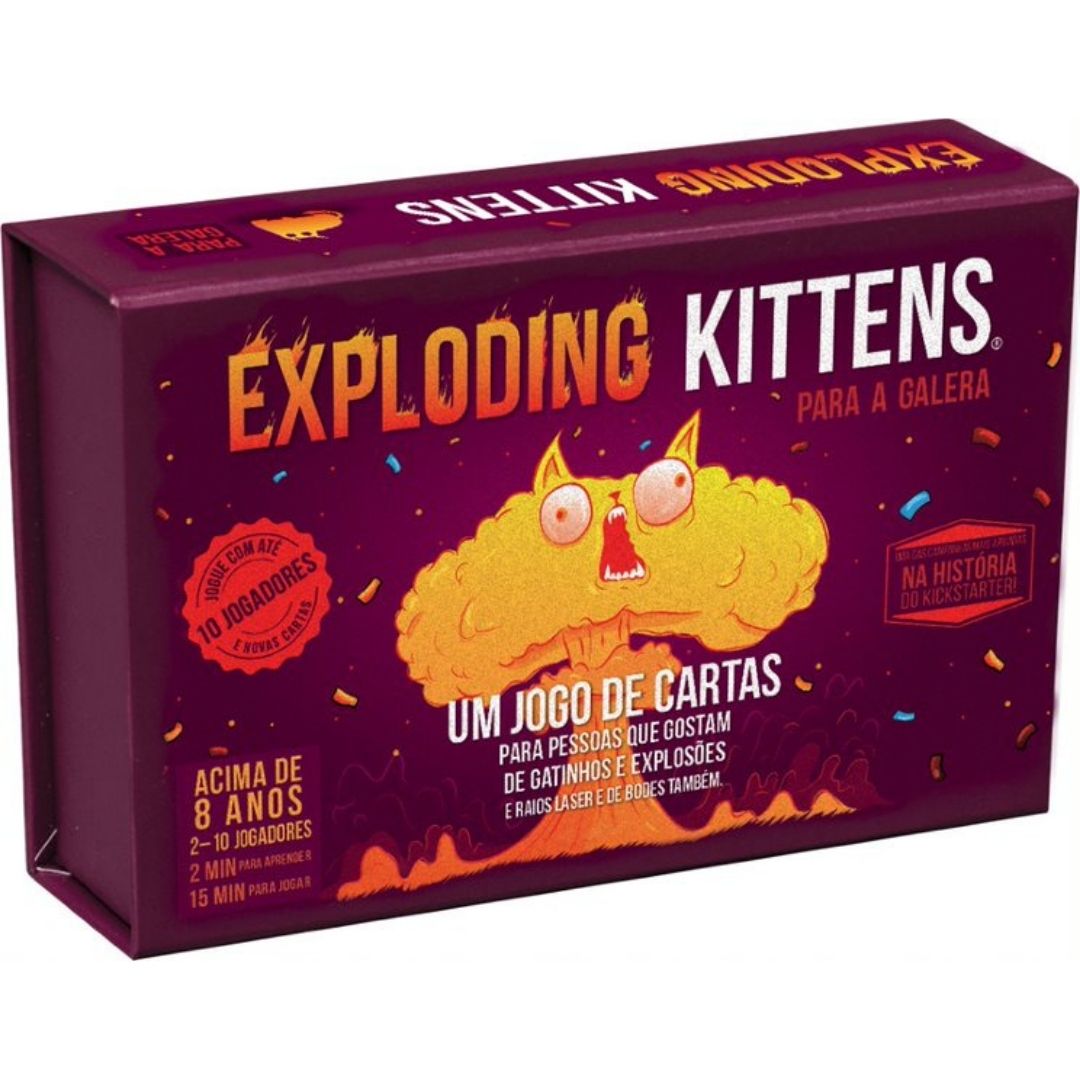 EXPLODING KITTENS PARA A GALERA