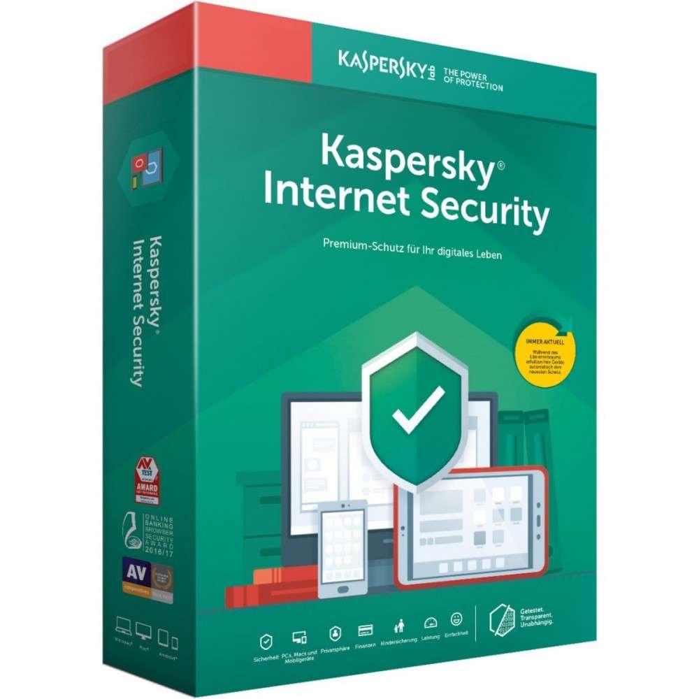 Kaspersky Internet Security 2020, 5 Devices, 1 Year, Full Version 