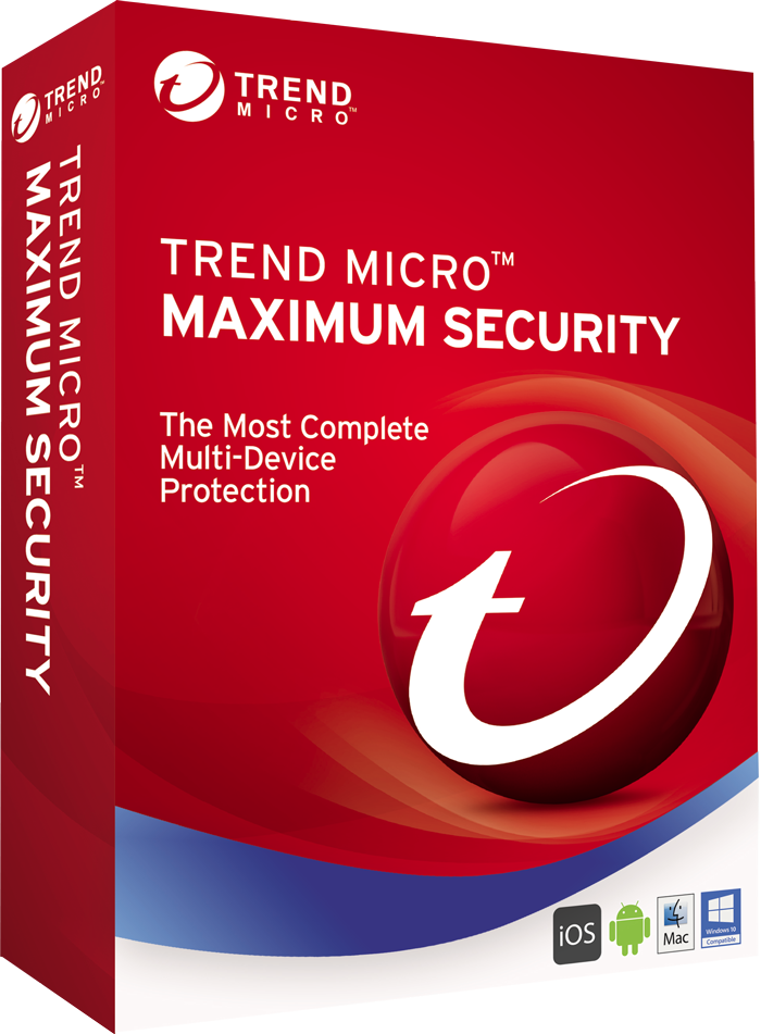 Trend Micro Maximum Security 2020 Multi Device, MAC Windows, Android, IOS 