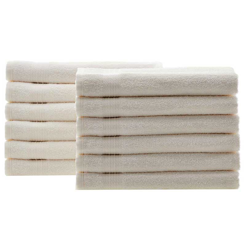 Toalha Rosto Lmpeter Profissional 48x75cm Branca - 10 unidades
