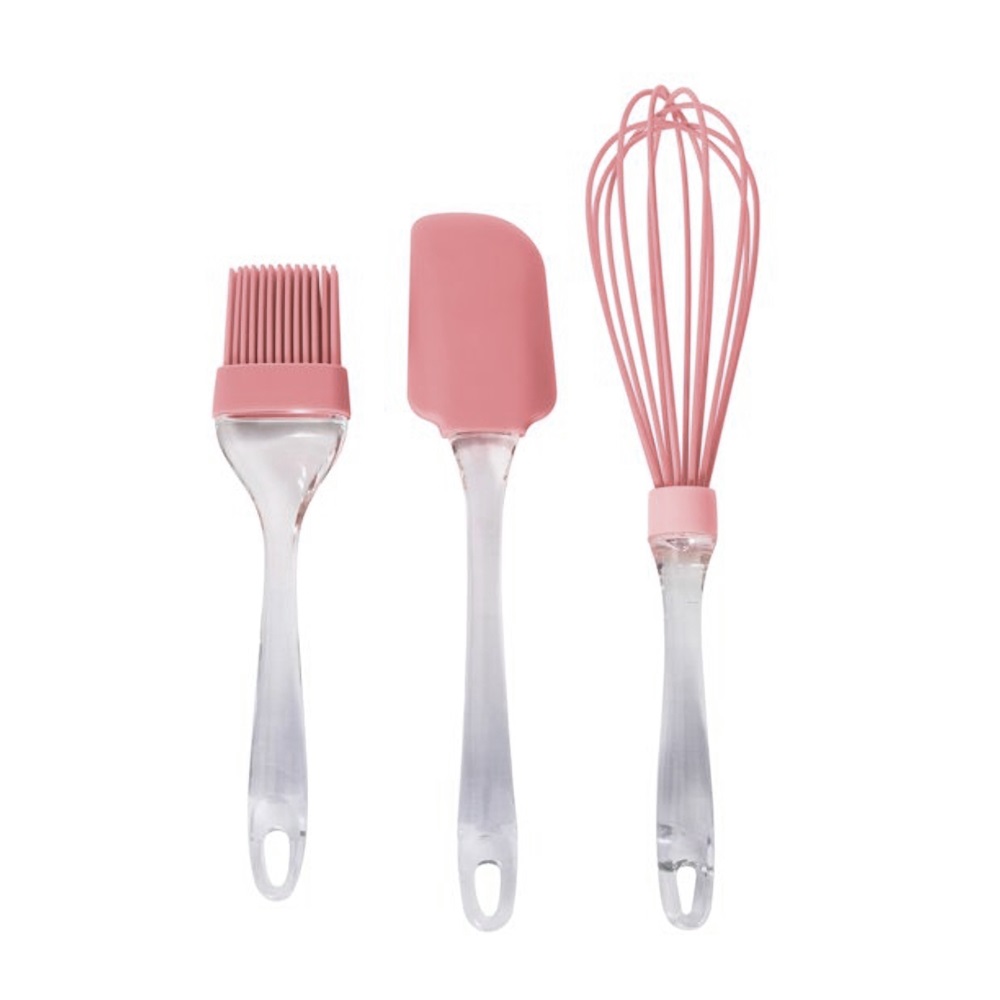 Kit Utensílios de Cozinha Silicone 3 Peças