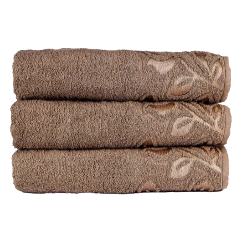Toalha de Banho LMpeter Guadalupe 75cm x 150cm Fendi - 03 Unidades