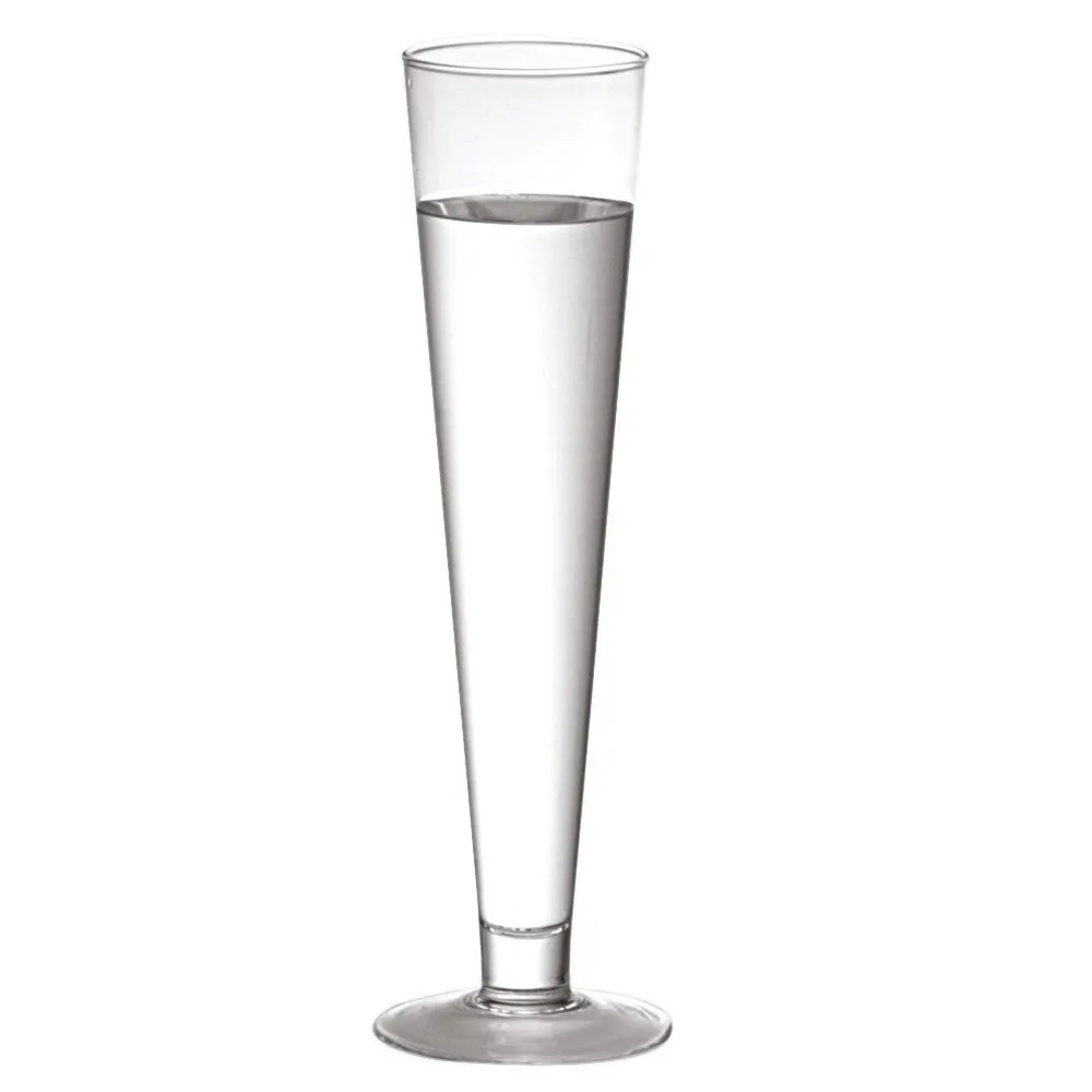 Vaso de Vidro Solitario Tulipa Grande 50cm