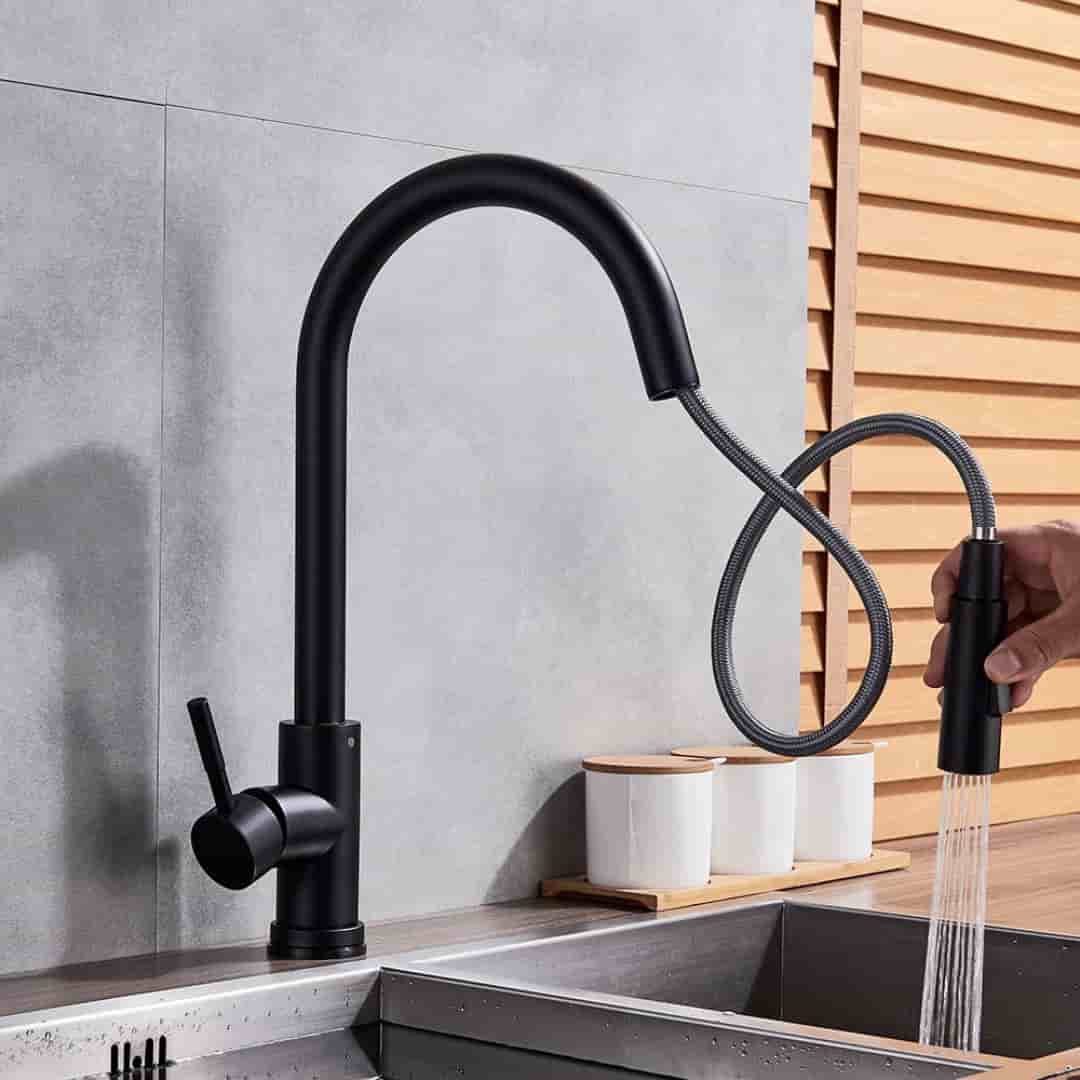 Torneira Provençal Slim Petróleo Escovado Monocomando Manual de Mesa