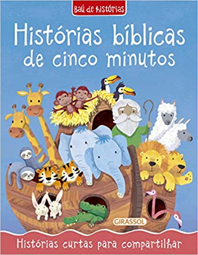 Histórias bíblicas de cinco minutos - Col. Baú de histórias