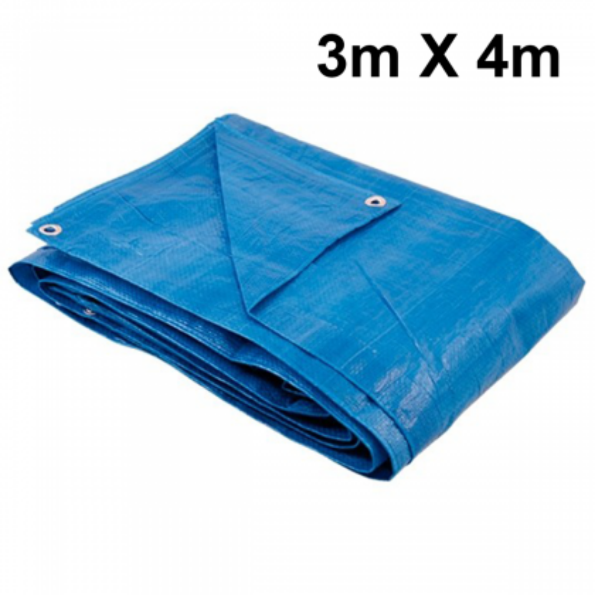 Lona 4x3 Azul Impermeável Carreteiro Piscina 200 Micras Grossa Reforçada