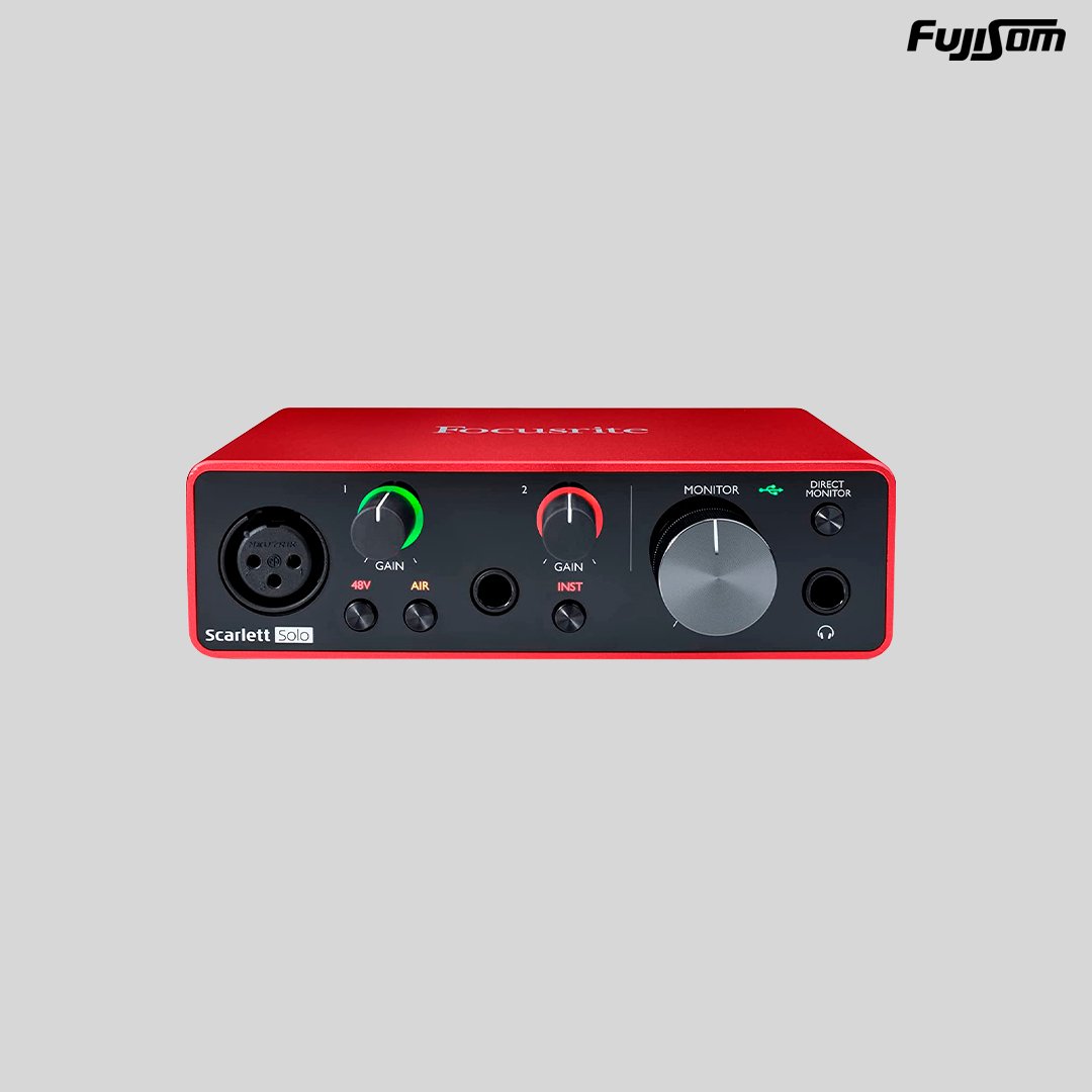 INTERFACE DE AUDIO FOCUSRITE 3RD GEN SCARLETT SOLO