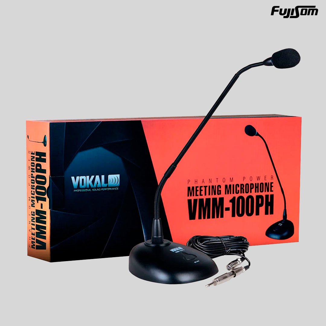 MICROFONE VOKAL GOOSENECK VMM-100PH