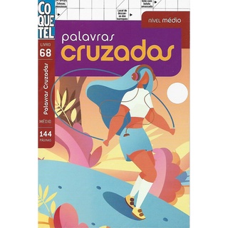 Coquetel: Palavras cruzadas - Livro 68 - Nível médio