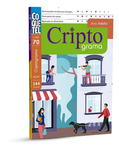 Coquetel: Criptograma - Livro 70 - Nível médio