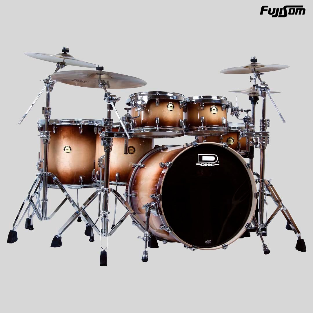 BATERIA ACÚSTICA D-ONE DP22SB SUNBURST C/ FERRAGEM