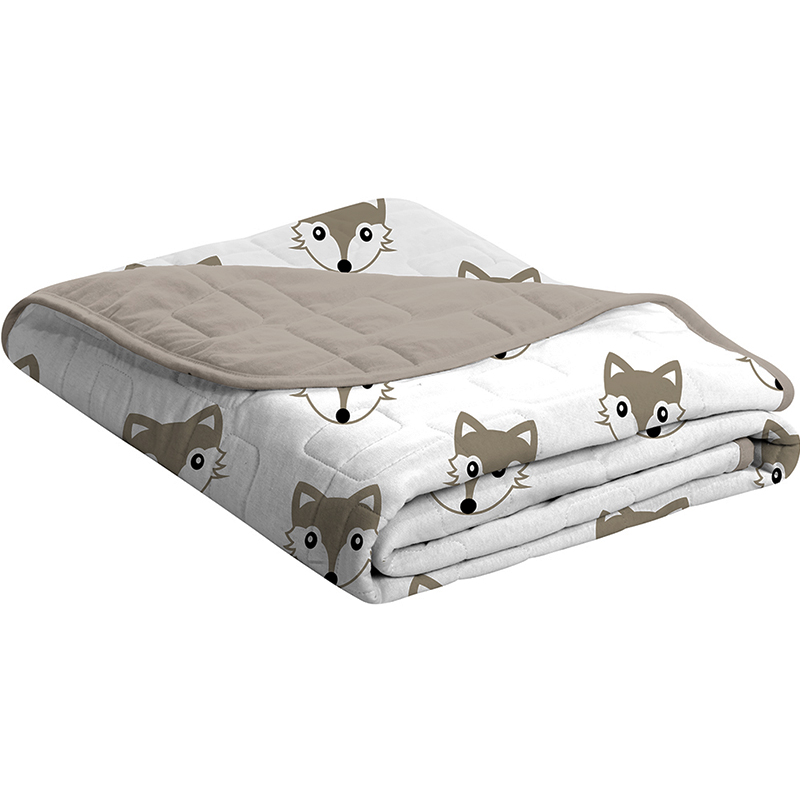 Cobre Leito Tecebem Baby Malha Estampado Dori 85cm x 145m Duna