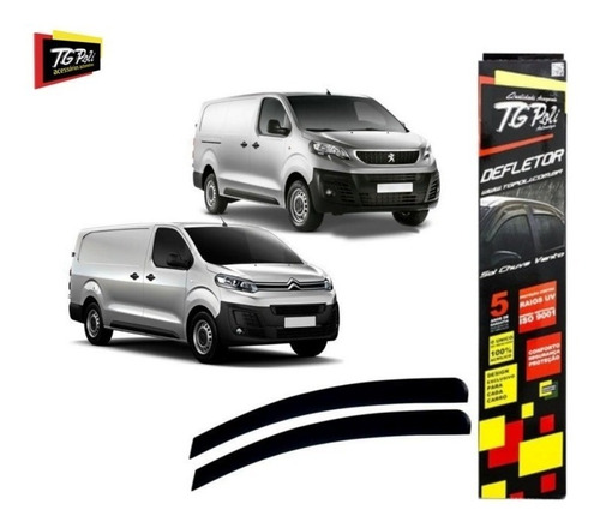 CALHA CHUVA PEUGEOT EXPERT/CITROEN JUMPY 18/19 2 PORTAS TGPOLI