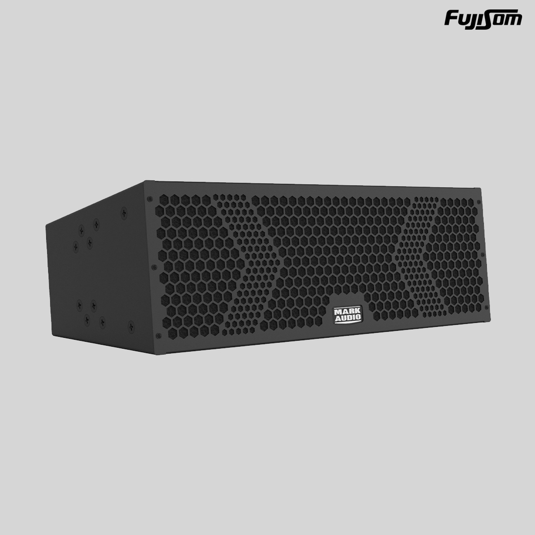 CAIXA AMPLIFICADA MARK AUDIO VMK6/A LINE ARRAY 500W