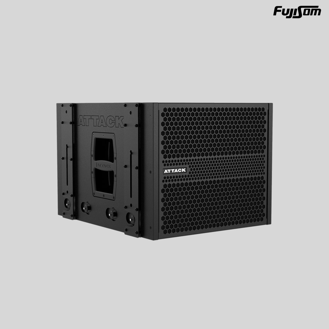 CAIXA AMPLIFICADA ATTACK VERTCON S-112D ATIVA SUB 1165W