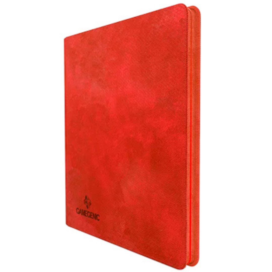 FICHÁRIO GAMEGENIC 24 POCKET ZIPUP VERMELHO