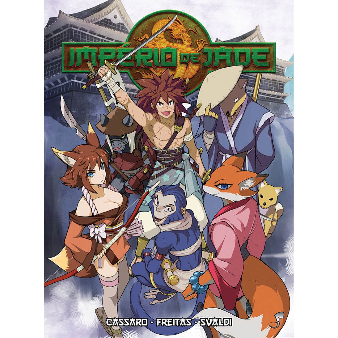 RPG IMPÉRIO DE JADE LIVRO BÁSICO