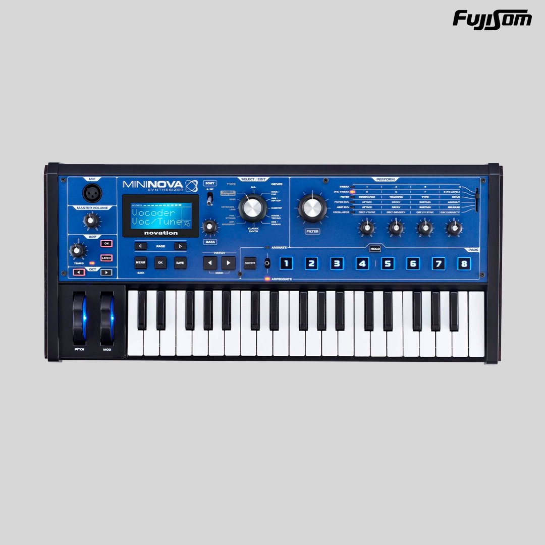 SINTETIZADOR NOVATION MININOVA 37 TECLAS