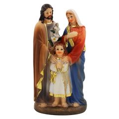 Imagem da Sagrada Família - 14cm