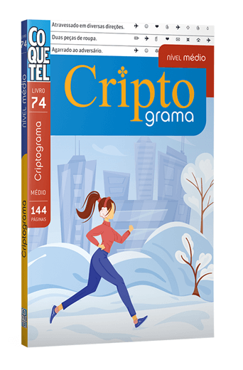 Coquetel: Criptograma - Livro 74 - Nível médio