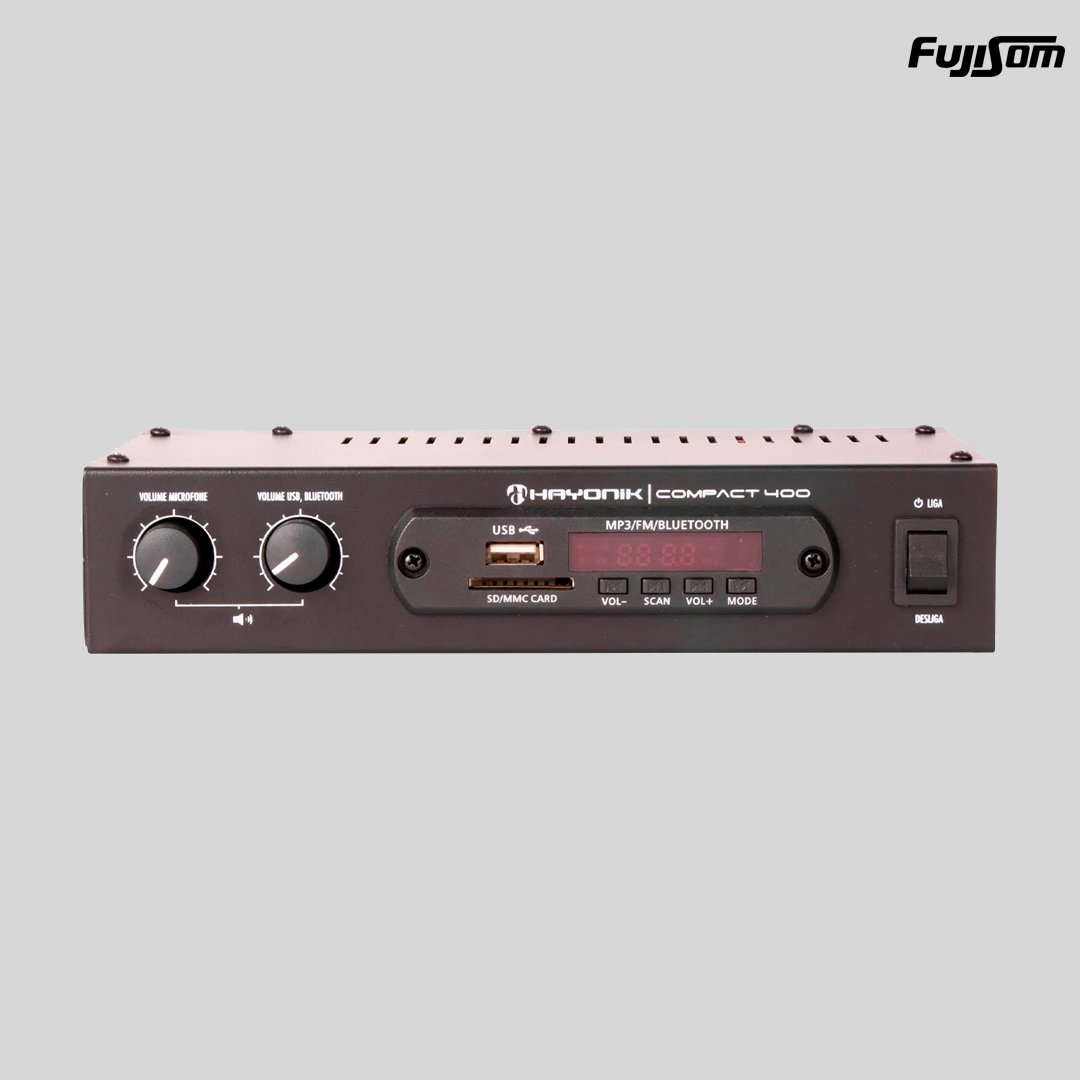 AMPLIFICADOR RECEIVER HAYONICK OD400 USB/FM 