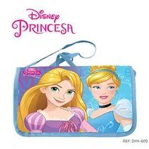 Bolsinha Retangular Princesas Disney 24X15cm