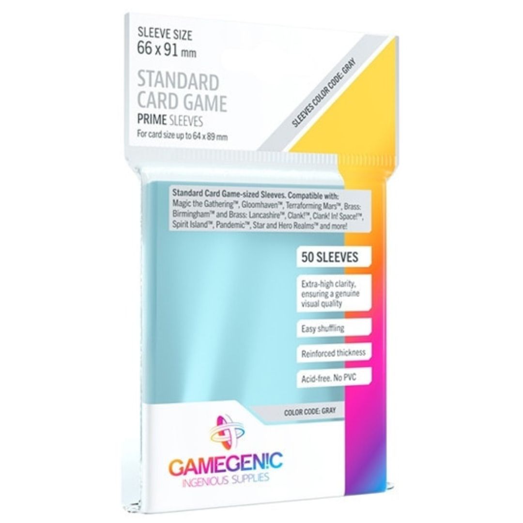 SLEEVES GAMEGENIC PRIME STANDARD- 66X91MM
