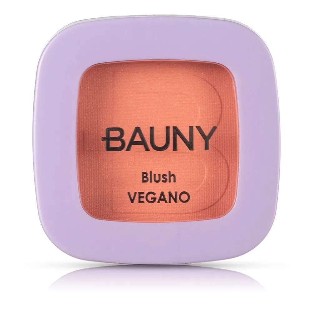 Blush Em Pó Compacto Vegano - Bauny