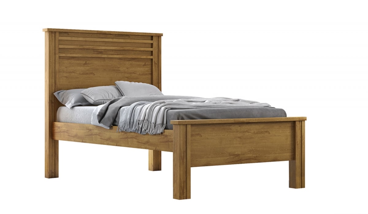 Cama Solteiro Verona Plus Moveis Novo Horizonte