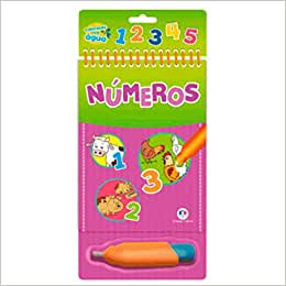 Aqua book: Números - Col. Colorindo com água