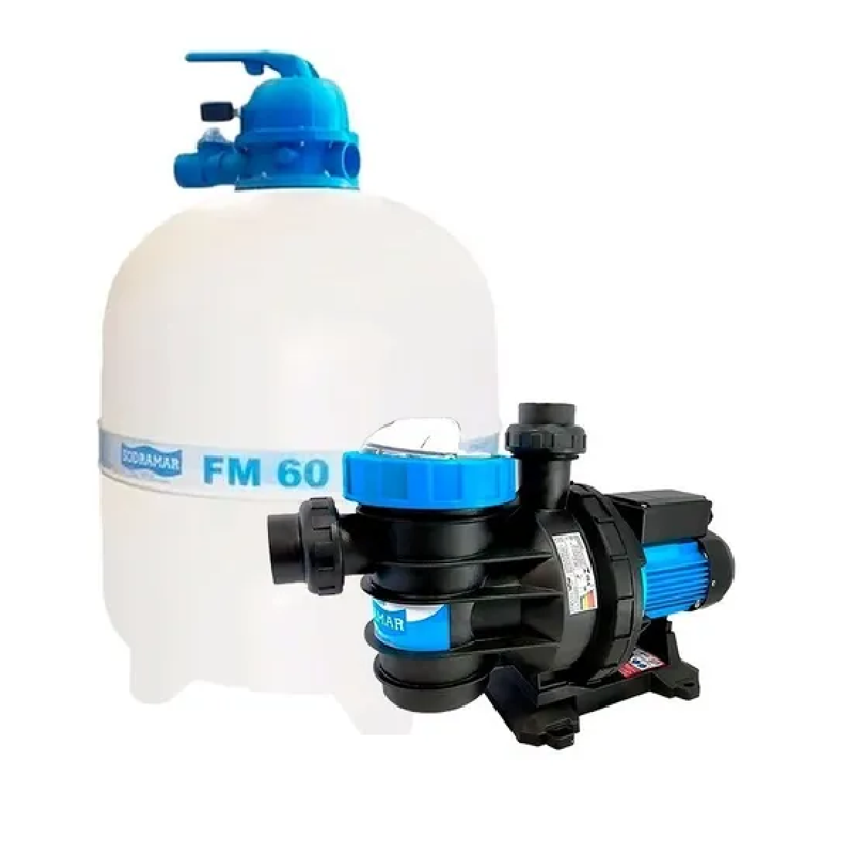 Kit Filtro Fm-60 Com Bomba Bmc 100 1,0 14,8 - Sodramar