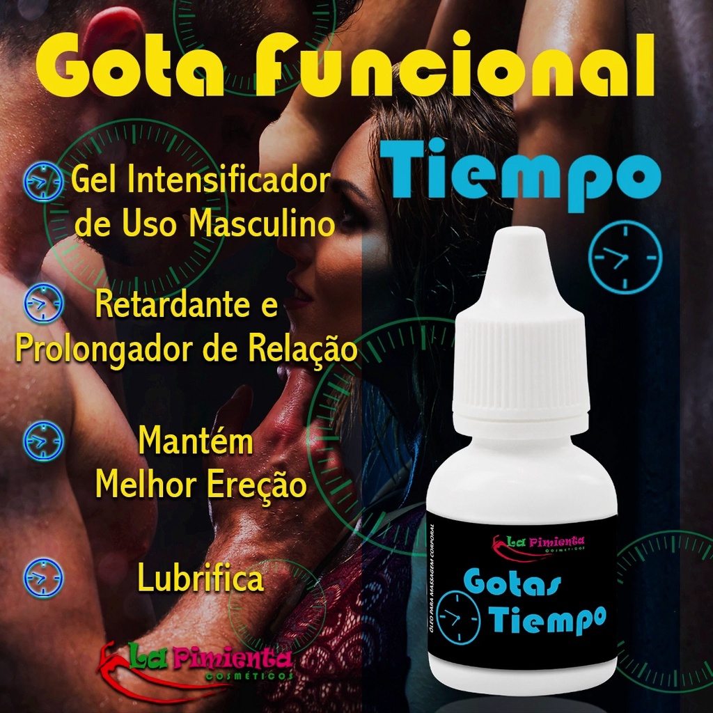 GOTAS TIEMPO PROLONGADOR RETARDANTE DURA MAIS