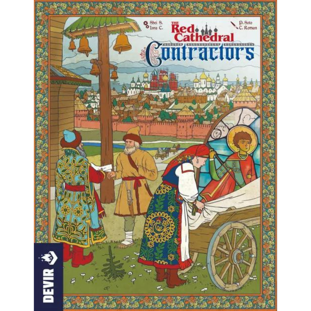 RED CATHEDRAL: CONTRACTORS - EXPANSÃO JOGO DE TABULEIRO