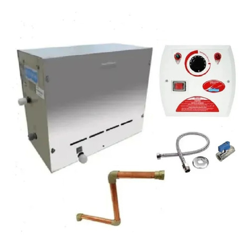 Sauna Sodramar 9kw + Quadro Analógico + Kit Instalação 6m³
