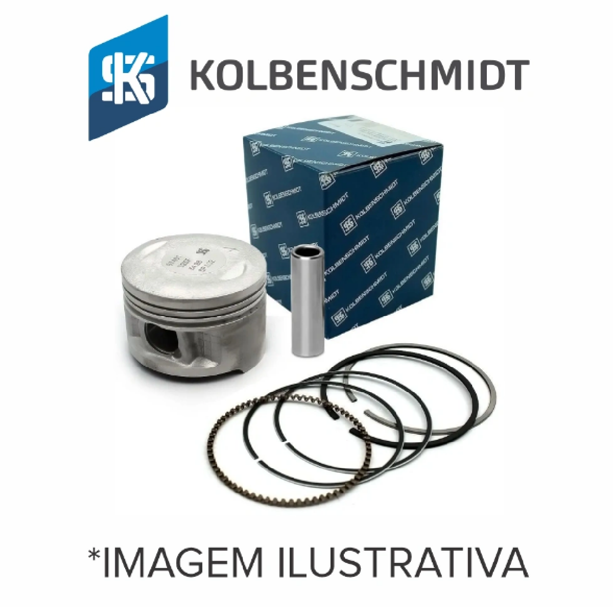 KIT PISTAO ANEIS VW FUSCA/KOMBI/GOL/SAVEIRO 1600 ATÉ 83 1MM