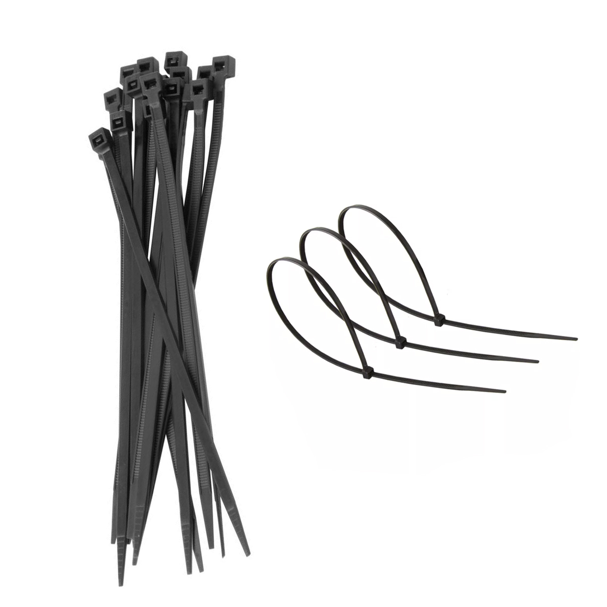 Abraçadeira Plastica Preta 202 X 3,7 - 100 Pçs Frontec