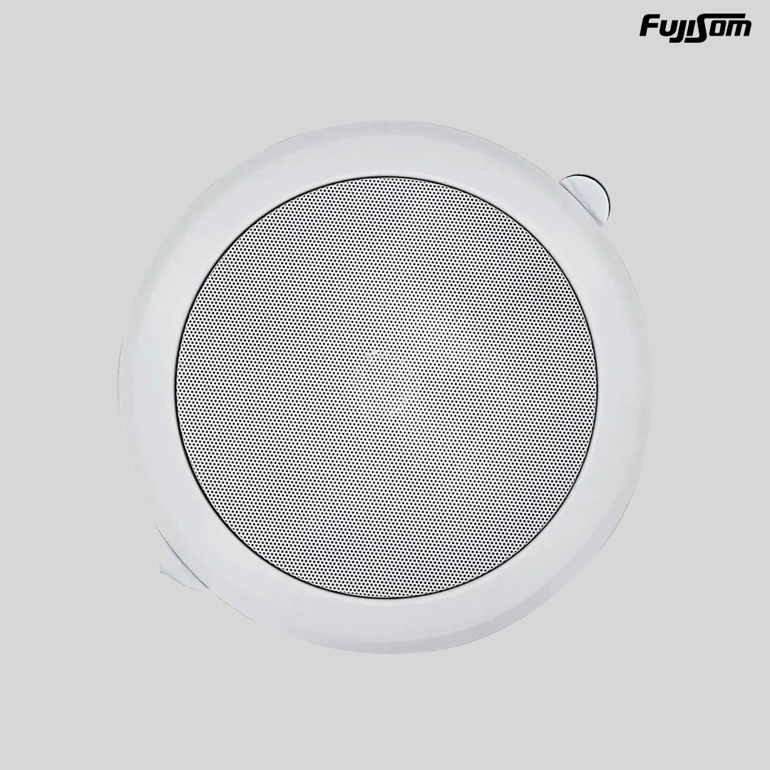 ARANDELA FRAHM 6 25W COAXIAL BRANCA REDONDA