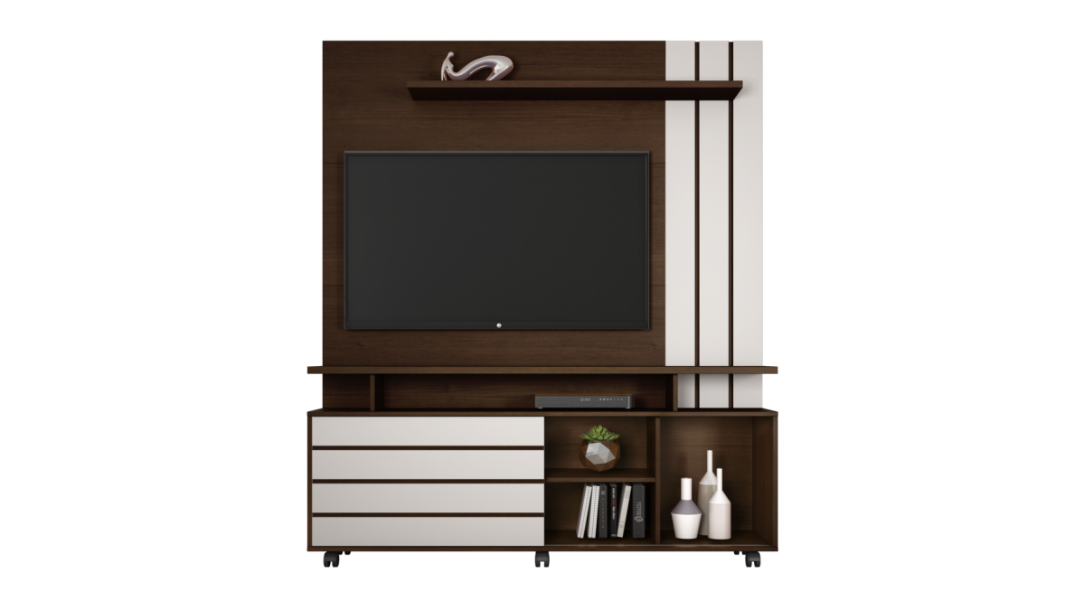 Home Serrano TV at&eacute; 65 Polegadas JCM Movelaria Porta Flex