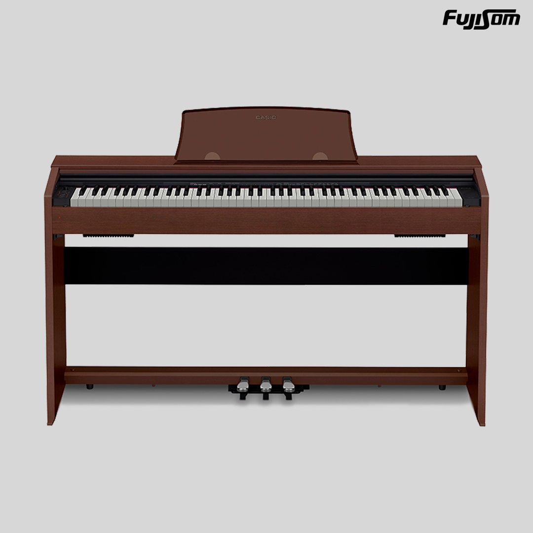 PIANO DIGITAL CASIO PRIVIA PX - 770 MARROM 88 TECLAS