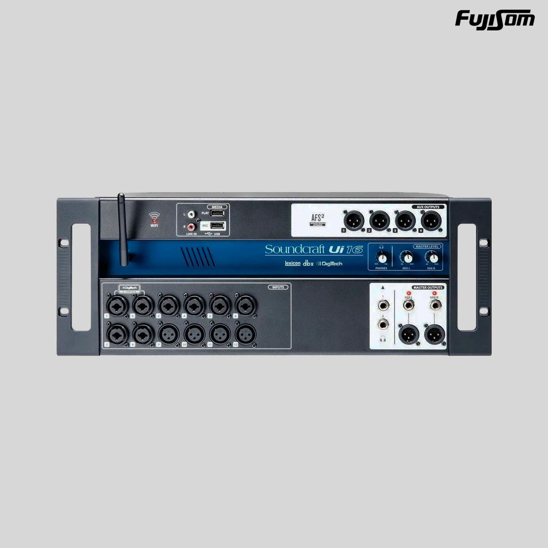 MESA SOUNDCRAFT DIGITAL 16 CANAIS UI-16 WIFI