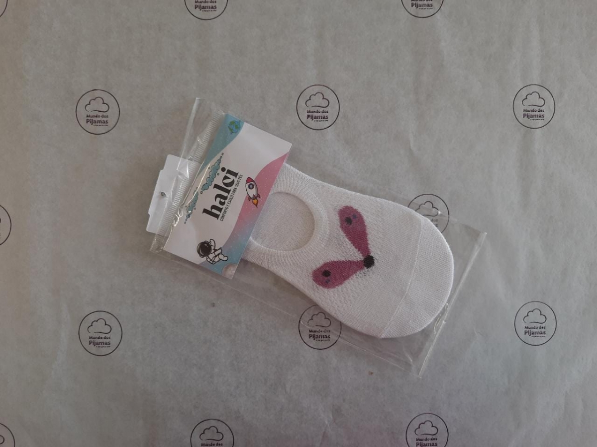 MEIA INFANTIL HALCI FEMININA INVISIVEL 6 A 9 MESES SORTIDO