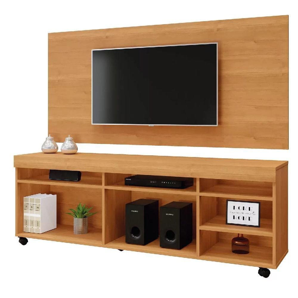 Conjunto Rack e Painel San Germain para TV ate 55 Mavaular